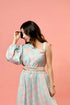 Alaya Fusion Dress With Waist Belt